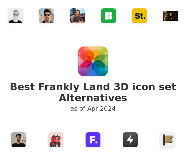 Best Frankly Land 3D icon set Alternatives