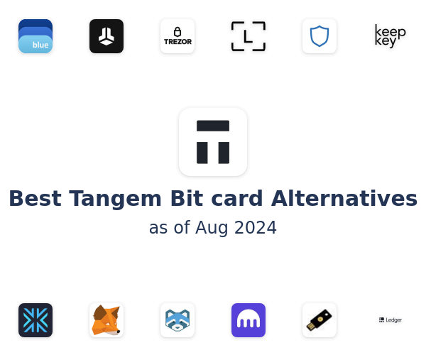 Best Tangem Bit card Alternatives