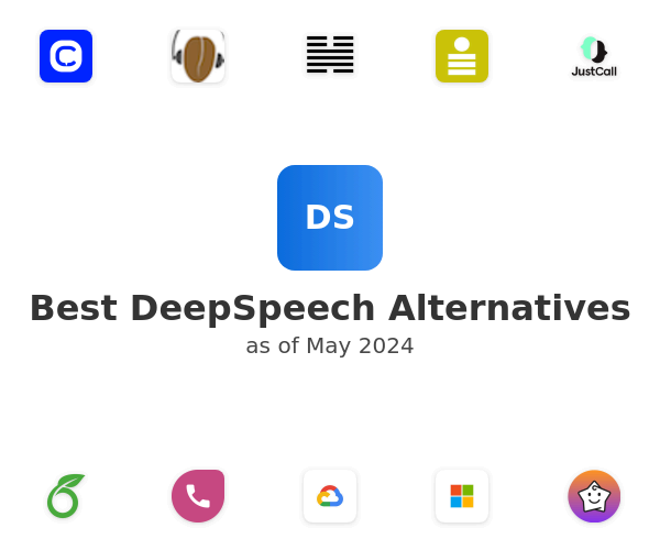 Best DeepSpeech Alternatives