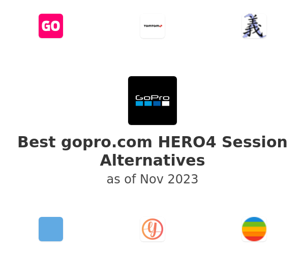 Best gopro.com HERO4 Session Alternatives