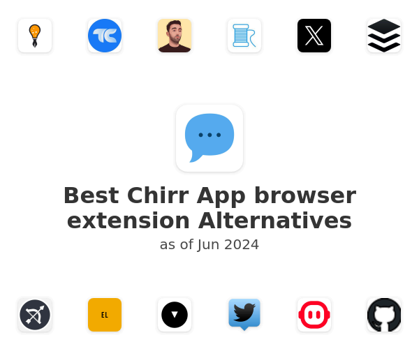 Best Chirr App browser extension Alternatives