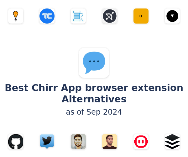 Best Chirr App browser extension Alternatives