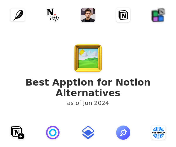 Best Apption for Notion Alternatives
