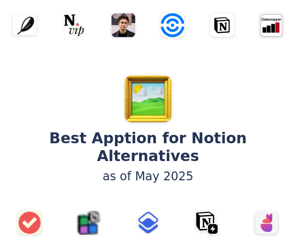 Best Apption for Notion Alternatives