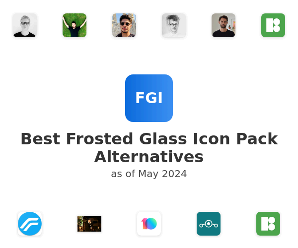 Best Frosted Glass Icon Pack Alternatives