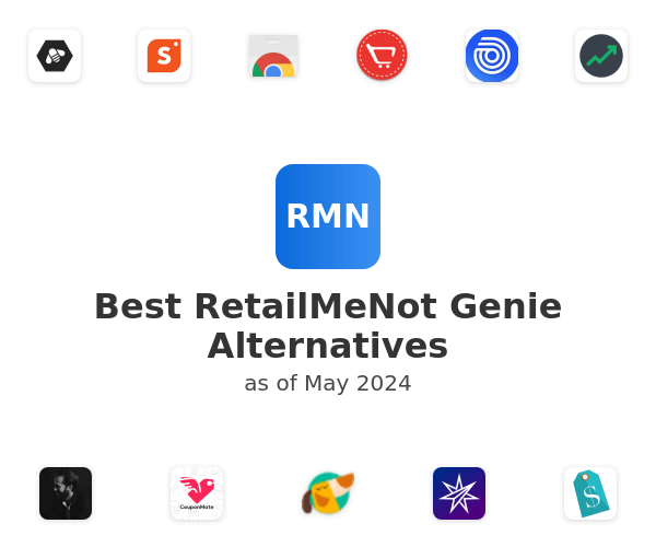 Best RetailMeNot Genie Alternatives