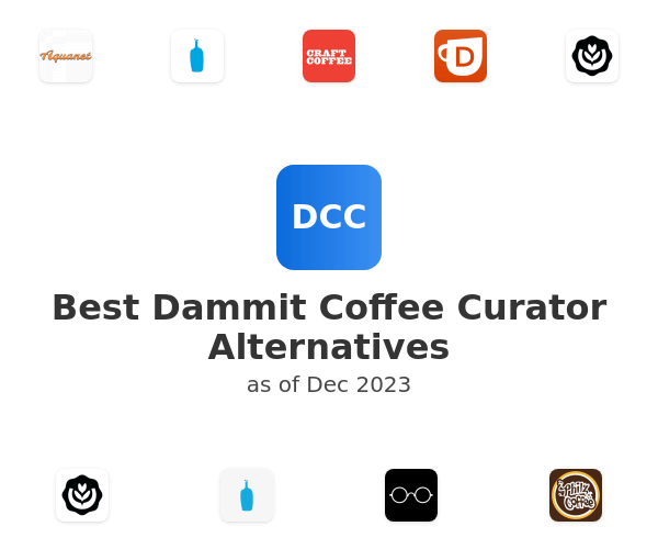 Best Dammit Coffee Curator Alternatives