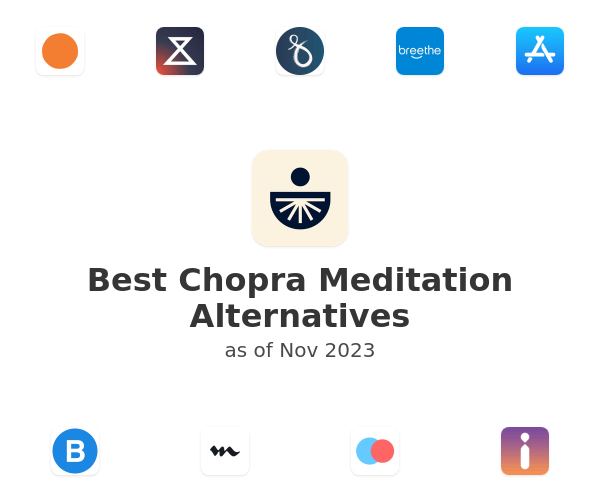 Best Chopra Meditation Alternatives