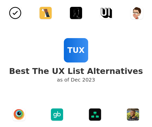 Best The UX List Alternatives