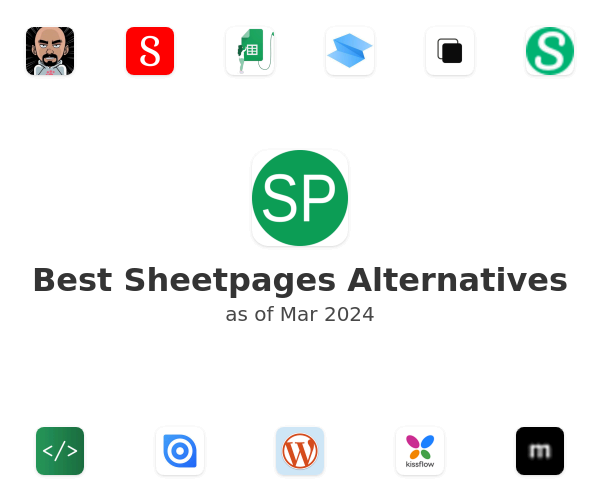 Best Sheetpages Alternatives
