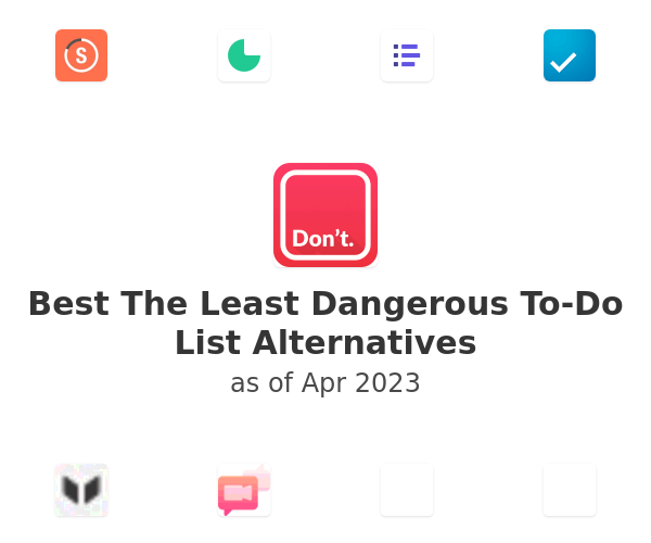 Best The Least Dangerous To-Do List Alternatives