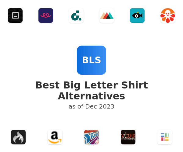 Best Big Letter Shirt Alternatives