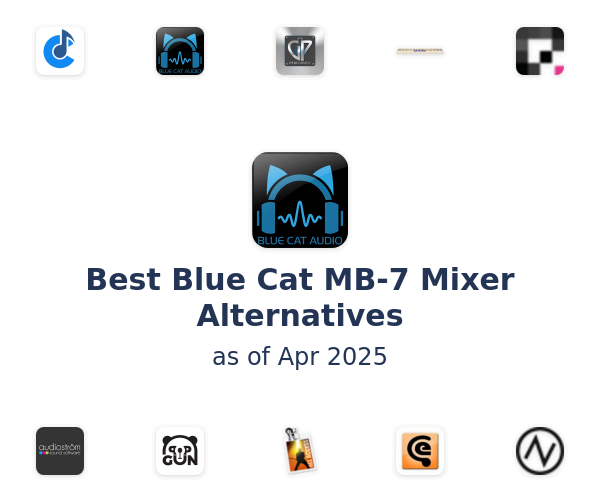 Best Blue Cat MB-7 Mixer Alternatives