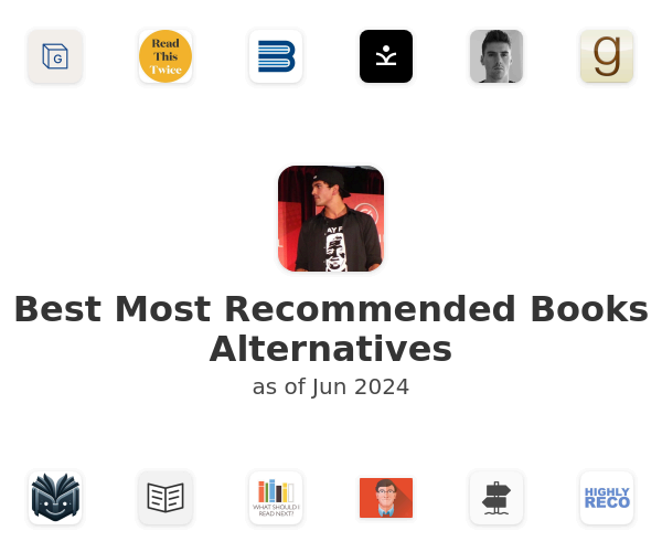 Best Most Recommended Books Alternatives