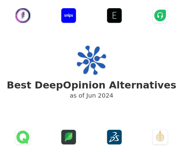 Best DeepOpinion Alternatives