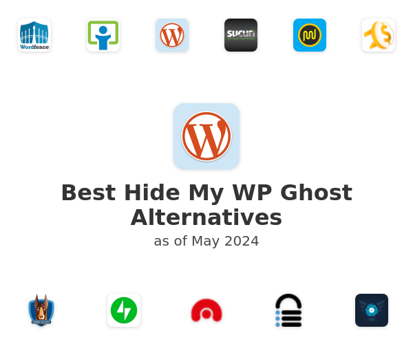 Best Hide My WP Ghost Alternatives