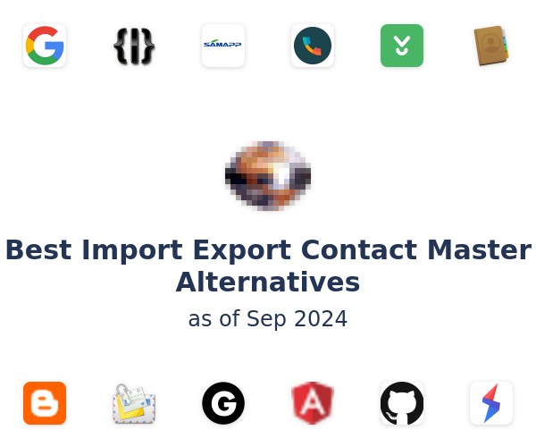 Best Import Export Contact Master Alternatives