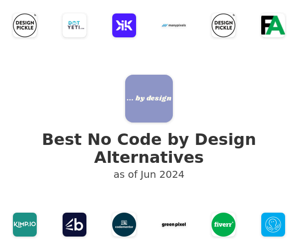 Best No Code by Design Alternatives