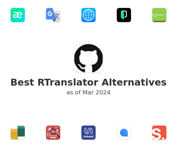 Best RTranslator Alternatives