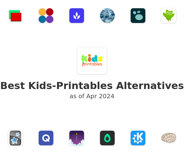 Best Kids-Printables Alternatives