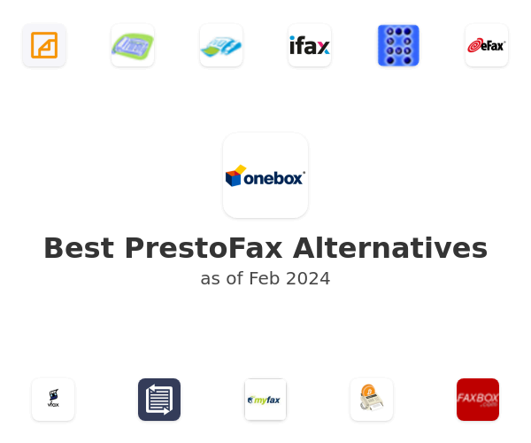 Best PrestoFax Alternatives
