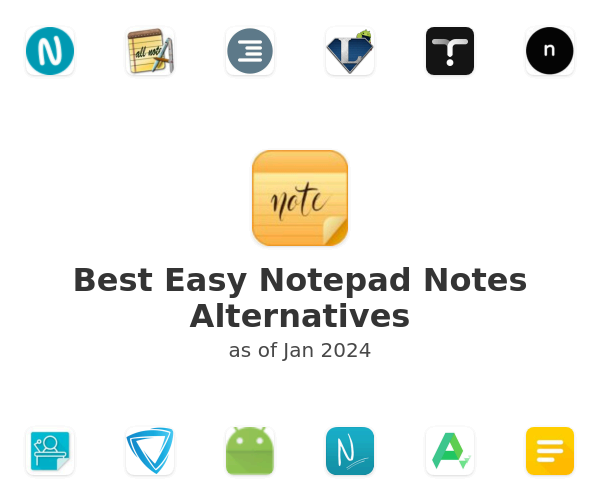 Best Easy Notepad Notes Alternatives