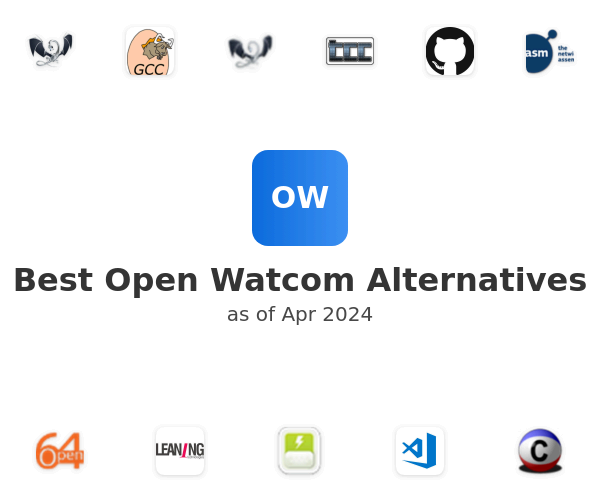 Best Open Watcom Alternatives