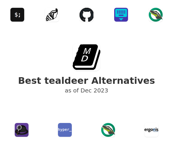 Best tealdeer Alternatives