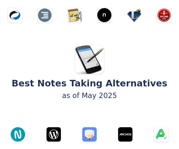 Best Notes Taking Alternatives