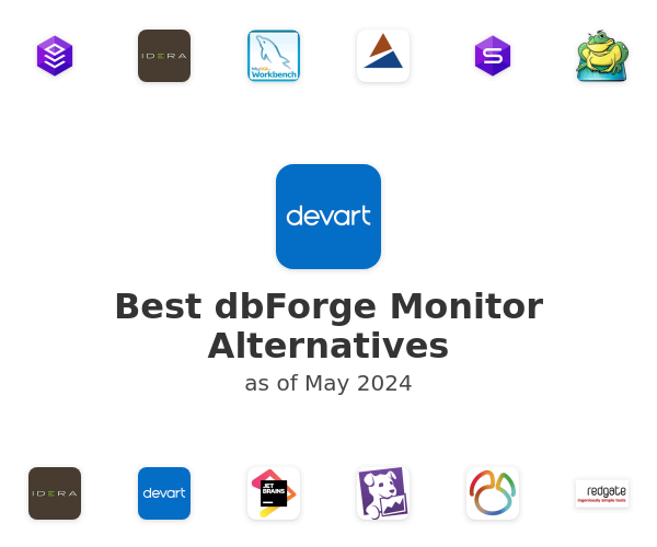 Best dbForge Monitor Alternatives