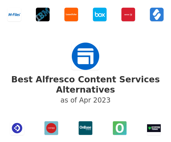 Best Alfresco Content Services Alternatives