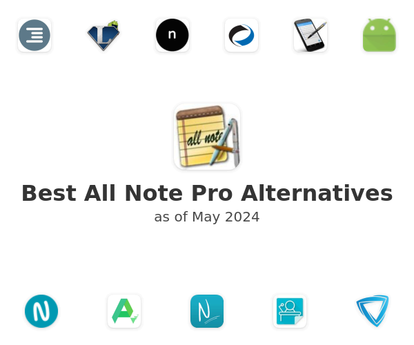 Best All Note Pro Alternatives
