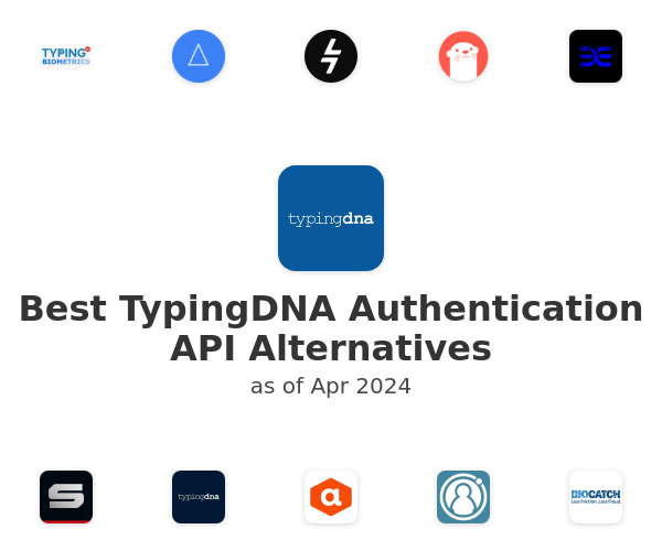 Best TypingDNA Authentication API Alternatives