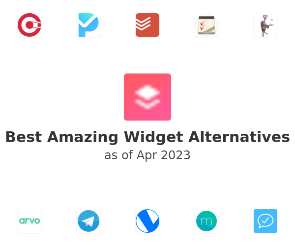 Best Amazing Widget Alternatives