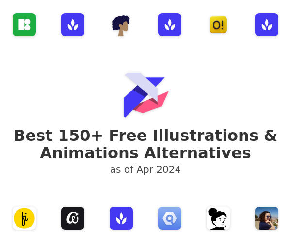 Best 150+ Free Illustrations & Animations Alternatives