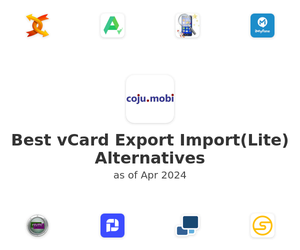 Best vCard Export Import(Lite) Alternatives