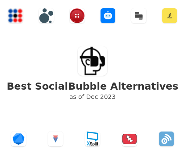 Best SocialBubble Alternatives