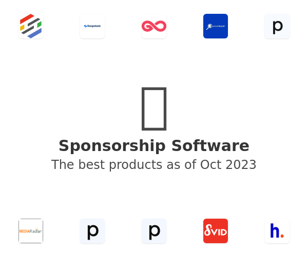 The best Sponsorship products
