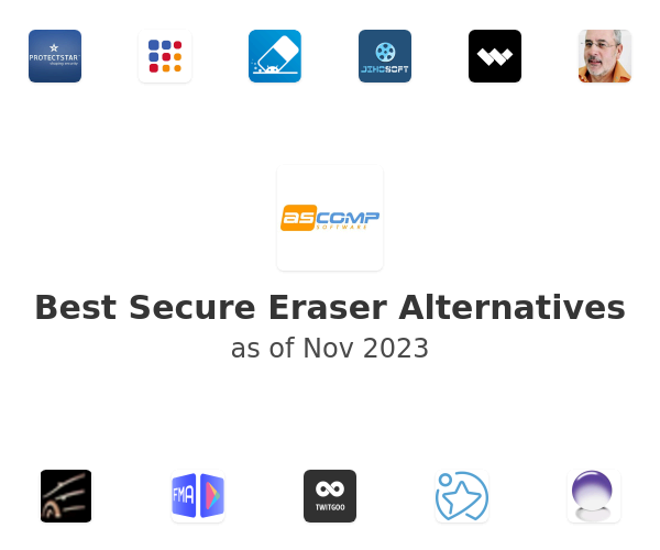 Best Secure Eraser Alternatives