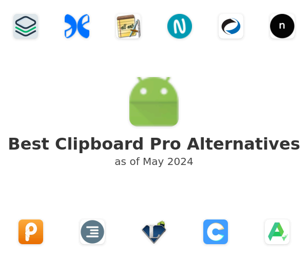 Best Clipboard Pro Alternatives