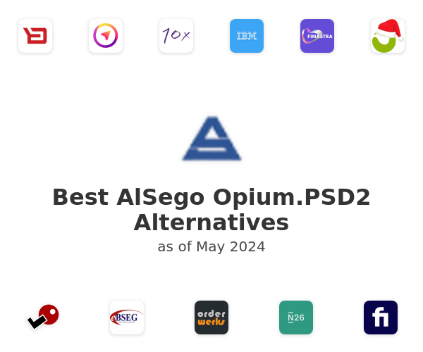 Best AlSego Opium.PSD2 Alternatives