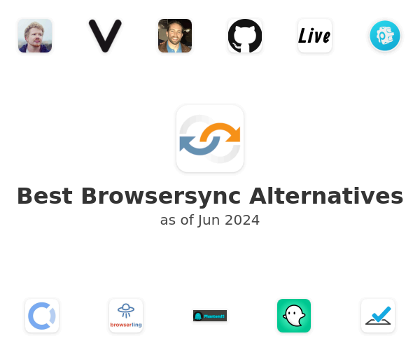 Best Browsersync Alternatives