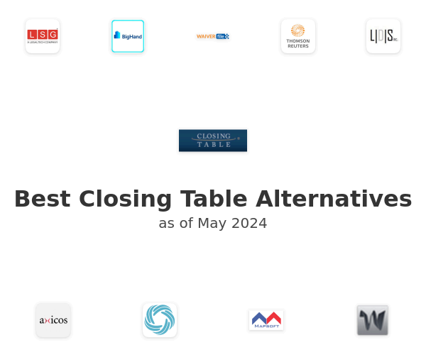 Best Closing Table Alternatives