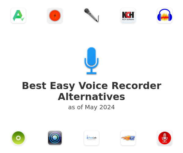Best Easy Voice Recorder Alternatives