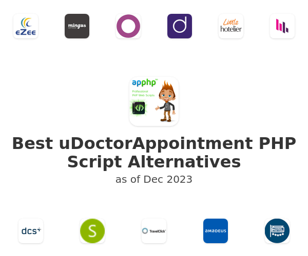 Best uDoctorAppointment PHP Script Alternatives