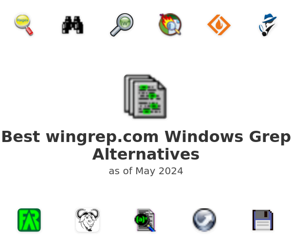Best wingrep.com Windows Grep Alternatives