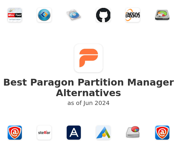 Best Paragon Partition Manager Alternatives