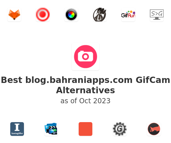 Best blog.bahraniapps.com GifCam Alternatives