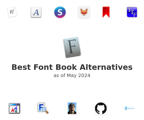 Best Font Book Alternatives
