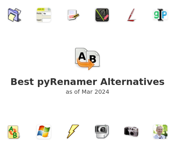 Best pyRenamer Alternatives